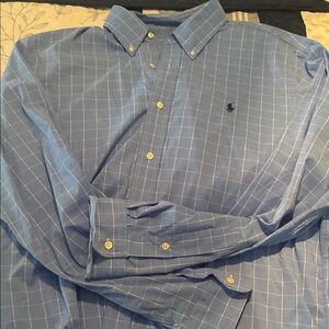 Polo Ralph Lauren Light Blue Plaid Shirt